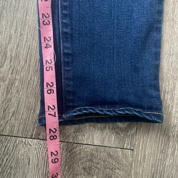 PAIGE Sz 27 Skyline Skinny Dark Wash Jeans denim - Picture 6 of 9